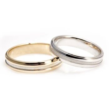 Anillos de boda de oro o platino - modelo v2965