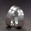 V940 Gouden trouwringen met diamanten